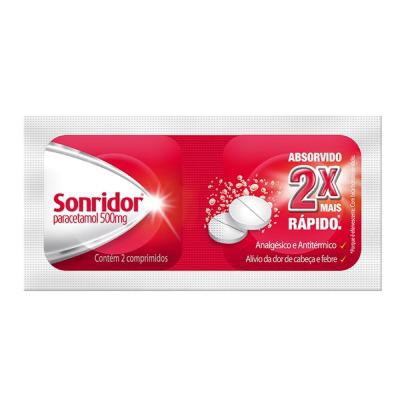 Sonridor 500mg  Com 2 Comprimidos